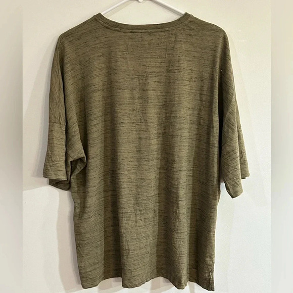 TED BAKER LONDON High Low Space Dye Tee - Picture 8 of 8